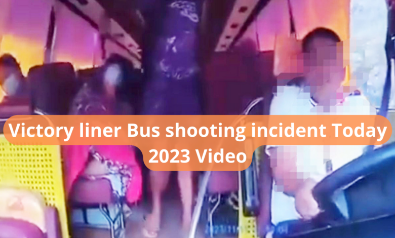 Victory liner Bus shooting incident Today 2023 Video