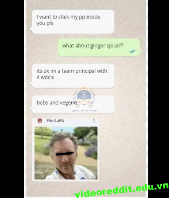 Shocking Christian Horner Messages Leak Unmasking Scandalous Conversations Video Reddit Trend
