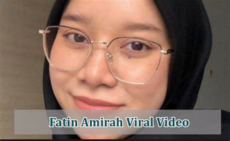fatin amirah viral