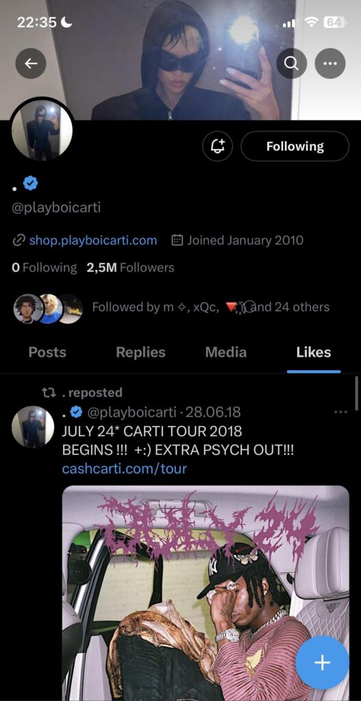 Watch Playboi Carti Twitter – Video Reddit Trend