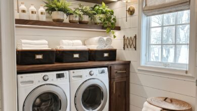 Dream Organized Laundry Room | Modern Farmhouse Design 2026